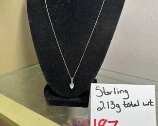 Sterling Necklace 