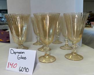 Depression Glass Set