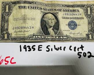 Silver Certificate Bill