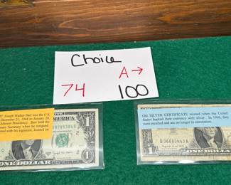 $1 Bills
