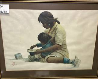 Mother and Child Art 