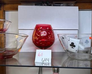 Party Bowls and Goblet