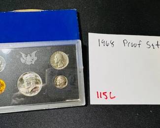 1968 Coin Proof Set 