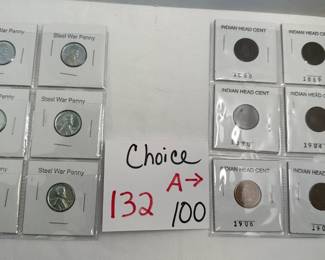Steel Pennies and Indian Head Coins