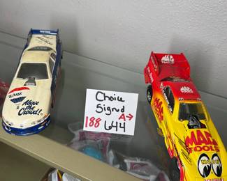 Model Cars Signed 