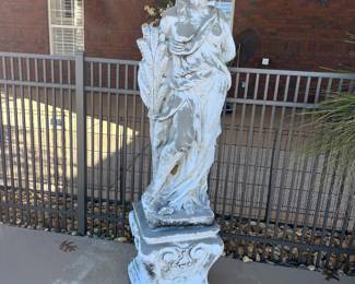 5 foot concrete statue $1400