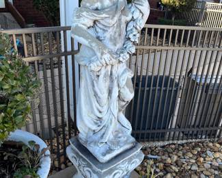 5 foot concrete statue $1400