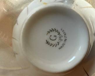 snackplates with teacups by Noritake for Canada's Giftcraft