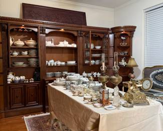 China, Porcelain, Pottery, Cut Glass, Vintage