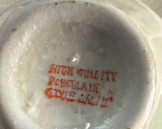 Noritake Iridescent Hand Painted Tea Set