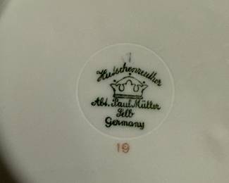 Old Hutsschenreuther ,Vintage Bavaria Porcelain