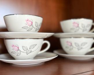 Vintage Handcrafted ZYLSTRA Japan ZYLSTRA ROSE Porcelain Cup & Saucer(s)