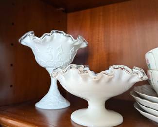 Fenton White Milk Bowl(s)