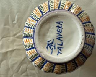 Talavera Vintage Ceramic Art Pottery