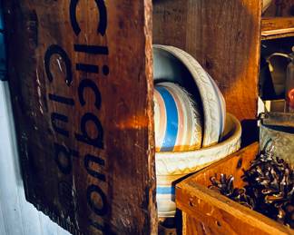 Located in the “General Store” room, 1st room right off the kitchen