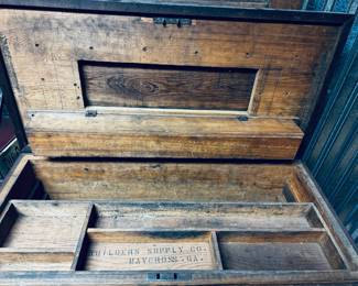 Antique tool chest. Waycross, Ga