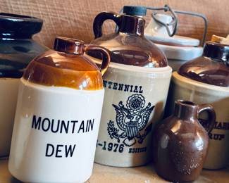 Assortment of crock jars
Located in the “General Store” room, 1st room right off the kitchen