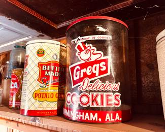 Greg’s Delicious Cookies Birmingham,Al
Located in the “General Store” room, 1st room right off the kitchen