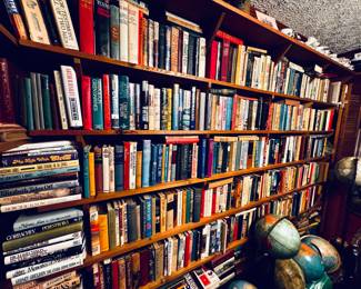 More Books!!!
Located in “The Library” 1st door on left from front door.