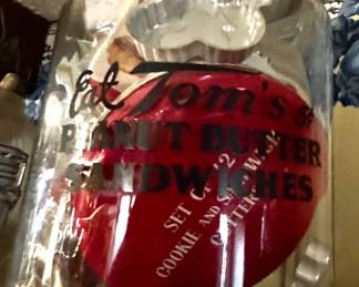 Tom’s peanut jar
Located in kitchen