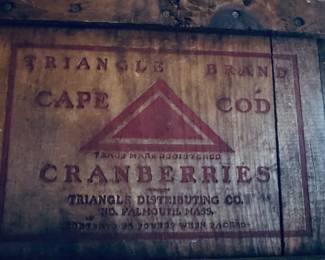 Cape Cod Cranberries
“General store room” 1st room off kitchen