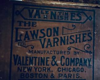 Primitive Wood Varnish Box with Lid the Lawson Varnishes Box
“General store room” 1st room off kitchen