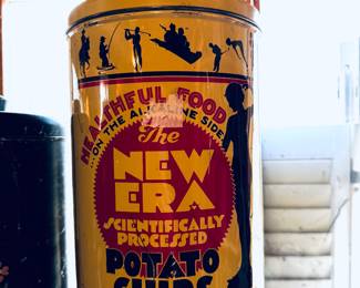 Lays the new era tin
Located in the “General Store” room, 1st room right off the kitchen