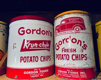 Gordon’s chip tins
Located in the “General Store” room, 1st room right off the kitchen
