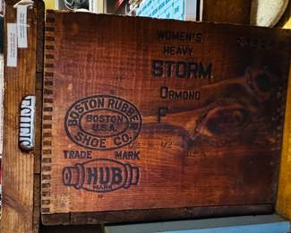 Boston Rubber Shoe co. Crate
Located in kitchen
