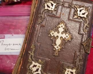 Antique German Prayer Book