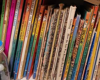 Lots of books for the kids