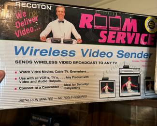 Wireless video sender