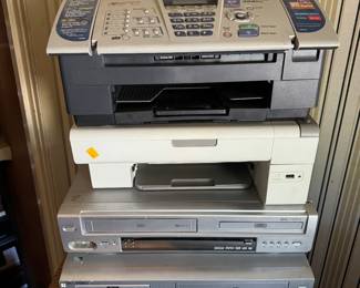 Fax machines, dvd player