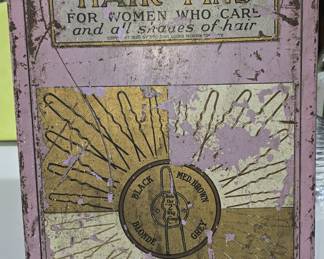 ANTIQUE HAIR SALON DISPLAY