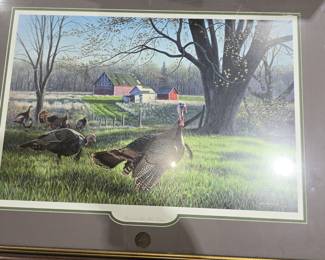NATION WILD TURKEY LIMITED ED. PRINT