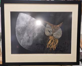  ORIGINAL KAORU KAWANO (1916-1965) JAPANESE WOODBLOCK PRINT