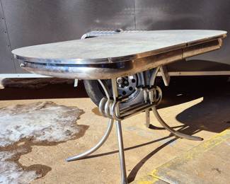 Cool design MCM chrome table