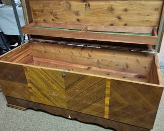 "Project" Lane blanket hope chest