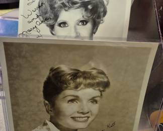 Autographed Debbie Reynolds 