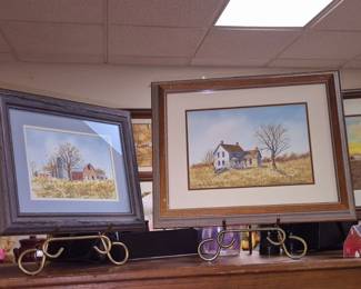 Watercolors by Marcella Oakes