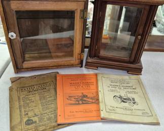 Much vintage and modern books and paper backs. Massey-Harris parts catalogues