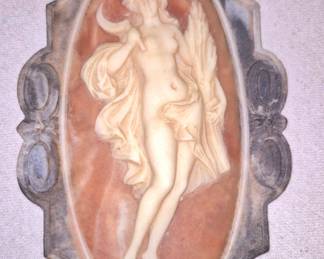 Incolay Goddess wall hanging 
