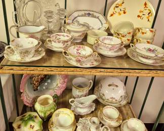 Much china. Jewel Tea