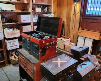 Tools and hardware galore.