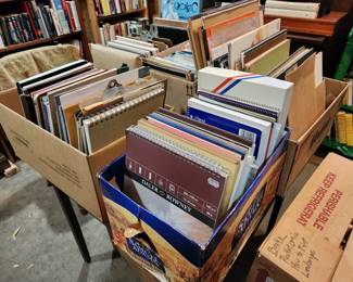 Stationary, drafting paper, pastel paper, sketch pads, resume paper.