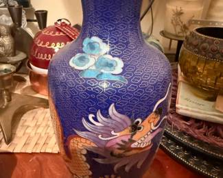 Cloisonne Vase
