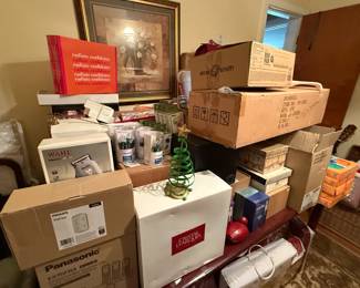 Lots of Boxes Unopened