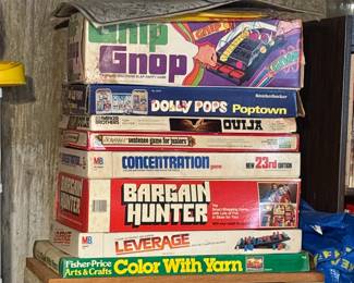 Vintage Games & Toys 