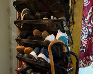 Many Unused Shoes/Boots, Sizes 9-9.5-10.