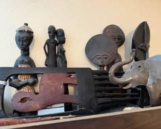 Ebonized African Art